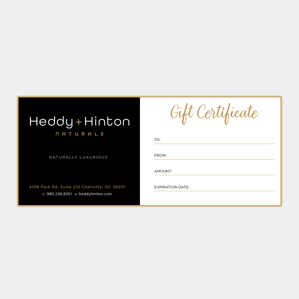 Heddy + Hinton Skincare Gift Card