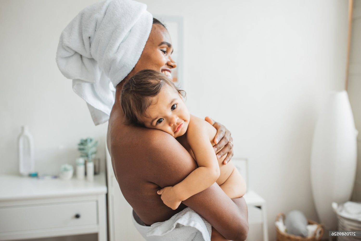 Beef Tallow Skincare Safe for Kids Picture of Mom and Baby