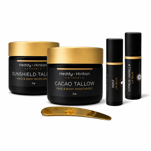 Heddy + Hinton Naturals Beef Tallow Skincare Starter Set — Full Collection