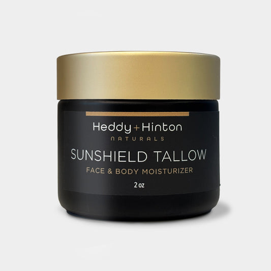 Beef Tallow Sunshield Moisturizer SPF 20 by Heddy + Hinton Naturals