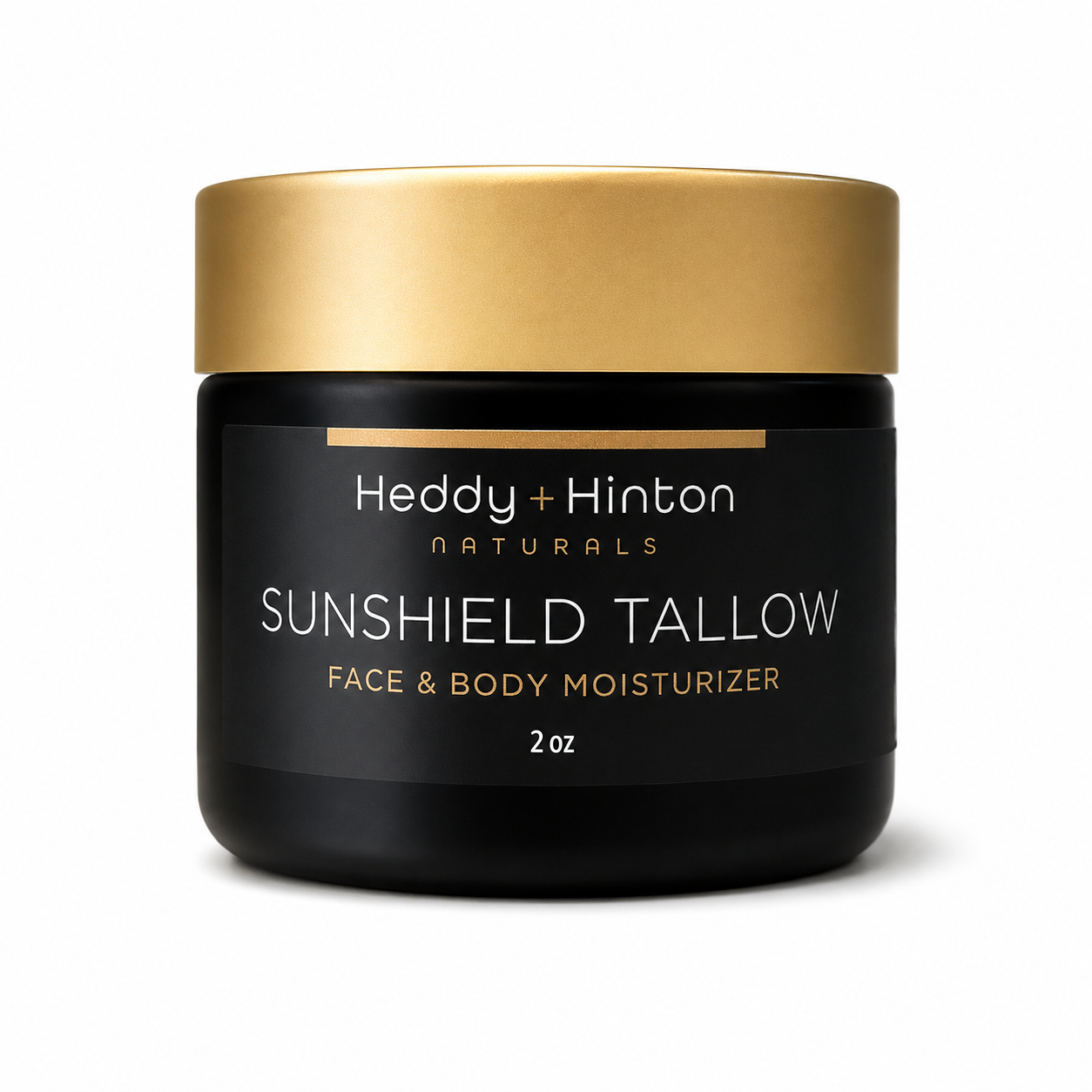Beef Tallow Sunshield Moisturizer SPF 20 by Heddy + Hinton Naturals