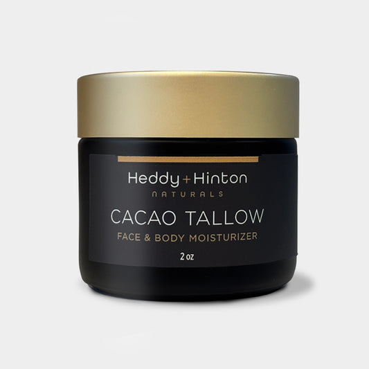Beef Tallow Moisturizer with Cacao & Essential Oils for Deep Hydration