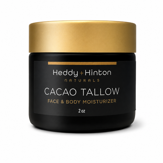 Beef Tallow Moisturizer with Cacao & Essential Oils for Deep Hydration