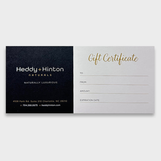 Heddy + Hinton Skincare Gift Card